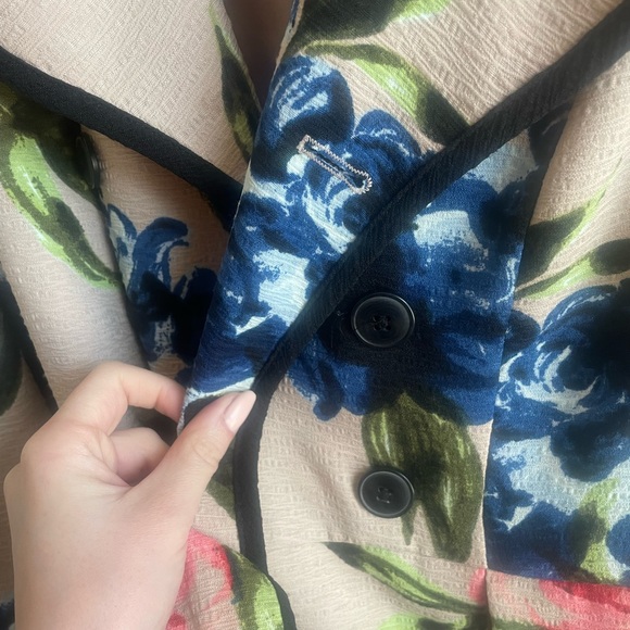 ELLE floral trench - Picture 3 of 5